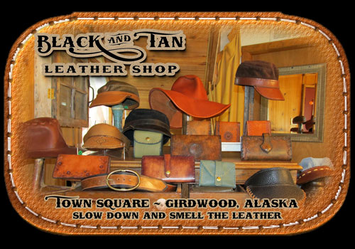 Black and Tan Leather Shop